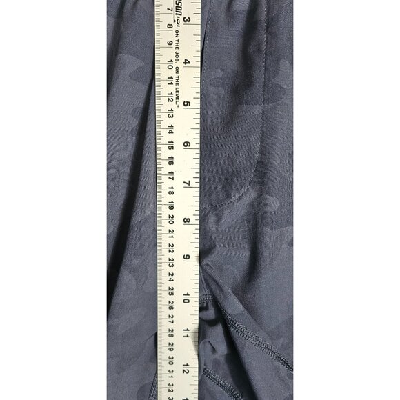 RHONE 7" Mako Tech Shorts Men's Small Camo Blue Unlined, DWR - Picture 4 of 13